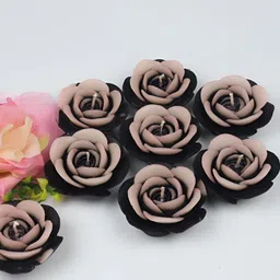 Shraddha Creation Candles For Home Decor Black & Beige 8 Pieces Candle-picture-52