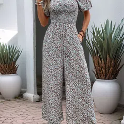JC Mode Printed Basic Jumpsuit image 2