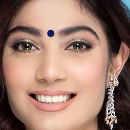 Comet Busters Set Of 10 Bindiful Traditional Designer Bindis - Navy Blue image 4