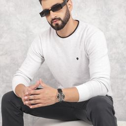 Crimsoune Club Men Round Neck Cotton Pullover-image-41
