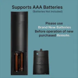 AACL th Netflix, YouTube, Prime Video, Disney+ Hotstar Buttons Without Voice Function AACL Remotes Compatible for Both Hisense & VU Cinema GloLED 4K Google, Android S Remote Controller image 3
