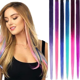Blubby Set of 6 Extension Hair Clip-44