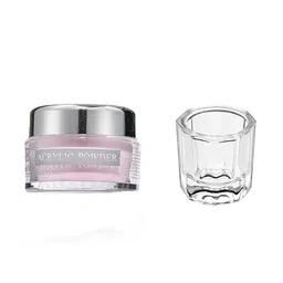Scheibe Set Of 2 Acrylic Powder For Nail Building - 30 g - Pink-11