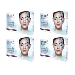 Lotus Herbals Set Of 4 Radiant Platinum Cellular Anti-Ageing Facial Kit- 37g Each-27