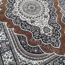Samjeeda Handloom carpets Red Geometric Anti-Skid Cotton Carpet-image-48