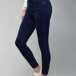 Miss Chase Women Skinny Fit High-Rise Stretchable Jeans-image-95