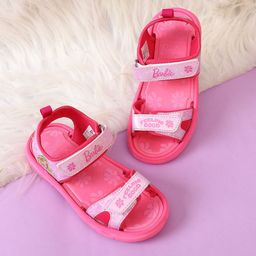 Kids Ville Girls Barbie Printed Sports Sandals-42