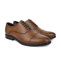 House of Pataudi Men Textured Formal Derbys-image-56