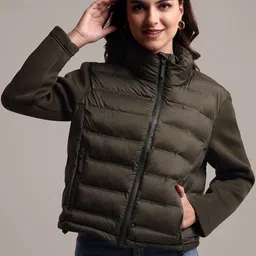 iki chic Women Windcheater Puffer Jacket-picture-49