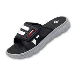 Adda Men Striped Rubber Sliders-picture-44