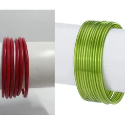 1ST TIME Set Of 18 Red Alloy Bangles-picture-16