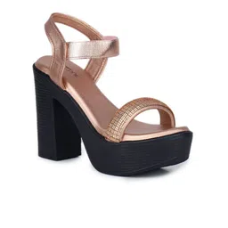 Shezone Women Embellished Block Heels Sandals-45