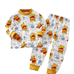 StyleCast x Revolte Boys Printed Pure Cotton T-shirt with Trousers-picture-11