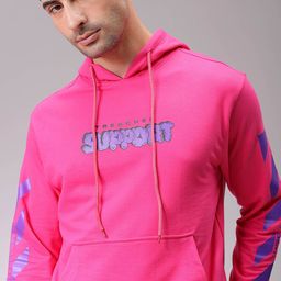 The Indian Garage Co Men Printed Hooded Sweatshirt-picture-49