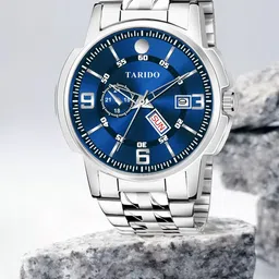 TARIDO Men Stainless Steel Bracelet Style Straps Analogue Watch TD-4116 SM04 DAY & DATE-image-127