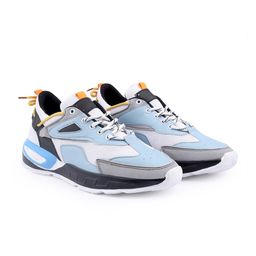 riffway Men Colourblocked Mesh Lace-Ups Sneakers-1