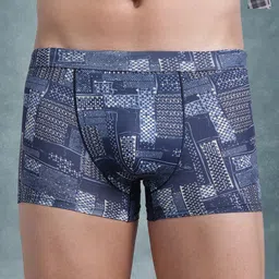 The Roadster Lifestyle Co Pack Of 2 Printed Stretchable Trunks RT1-PV-Print-R9-R10-S-image-57
