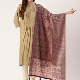 HAYA Striped Dupatta-image-50