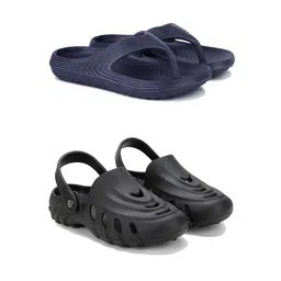 DRACKFOOT Men Pack Of 2 Flip Flops-picture-46
