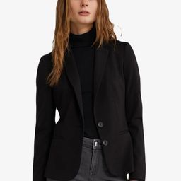 BAESD Women Notched Lapel Collar Single Breasted Formal Blazer-image-79