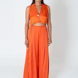 Neora Sleeveless Waistcoat With Trouser Co-Ords-image-72