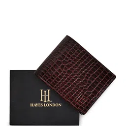 Hayes London Men Genuine Leather with RFID Blocking Wallets Combo-78