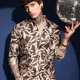 Campus Sutra Men Comfort Printed Casual Shirt-picture-49