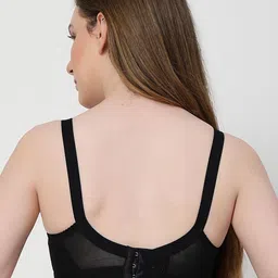 LILY Pack Of 3 Full Coverage Non Padded Non-Wired Cotton Regular Minimizer Bra image 5