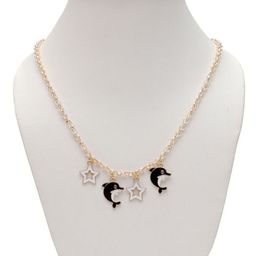 Daizy Girls Gold-Plated Dolphin Necklace-image-80
