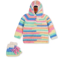 DRITI Kids-Unisex Multi Pure Wool Clothing Set-11