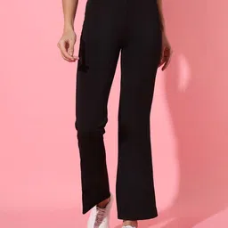 BAESD Women Slim Fit High-Rise Trousers-picture-16