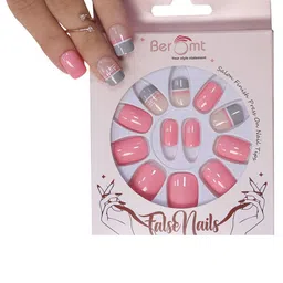 BEROMT Set Of 16 Salon Finish Press On Nail Tip With Application Kit - BFN531CN-picture-21