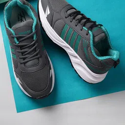 Spotwalk Men Mesh Running Non-Marking Shoes-picture-13