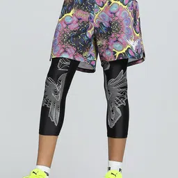 Puma Melo Alien Skins 2-in-1 Men Printed Oversized Fit Basketball Tights-image-5