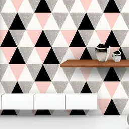 ArtzFolio Printed UV-Resistant Anti-Bacterial Abstract Geometric Pattern 0 Peel & Stick Wallpaper-image-31
