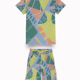 Gini and Jony Boys Printed Short Sleeves T-shirt with Shorts-image-56