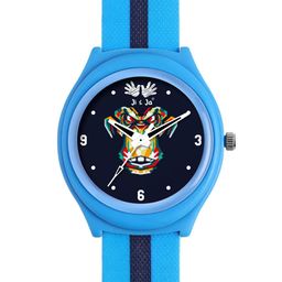 JI & JA Unisex Kids Brass Dial & Straps Watch JJ239-32