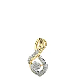 VALANOVA 14K Yellow Gold 0.31 Ct Lab Grown Diamond Pendant-picture-1