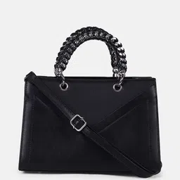 haute sauce by  campus sutra HAUTE SAUCE by Campus Sutra Leather Structured Shoulder Bag image 3