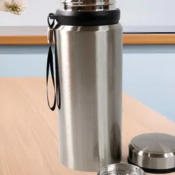 DeoDap Steel Single Stainless Steel Solid Water Bottle-46