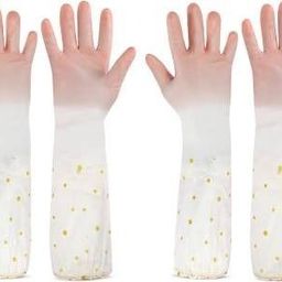 eopzo Dishwashing Glove Kitchen Cleaning Gloves Get free Cleaning Cloth Reusable Wet and Dry Glove Set-picture-25