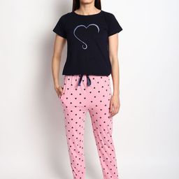 UDHATIKRAMAN Women Printed Night suit-image-22