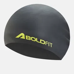 BOLDFIT Unisex Silicone Swim Head Cap-15
