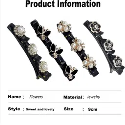 Blubby Unisex Set of 4 Claw Clip image 5