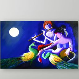 Tushaco Handicrafts 1 Piece Canvas Religious Wall Paintings-image-52