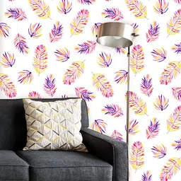 ArtzFolio Printed UV-Resistant Anti-Bacterial Autumn Pine Branches Peel & Stick Wallpaper-image-90