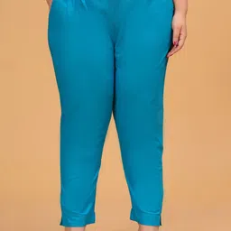 DIGITAL SHOPEE Women Plus Size Regular Fit Trousers-image-31