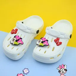 Disney By Yellow Bee Girls Minnie Mouse Rotating 3D Charm Clogs-image-57