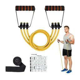 STRAUSS Double Resistance Tube With Foam Handles-picture-48