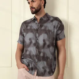 WROGN Men Comfort Printed Casual Shirt-image-50